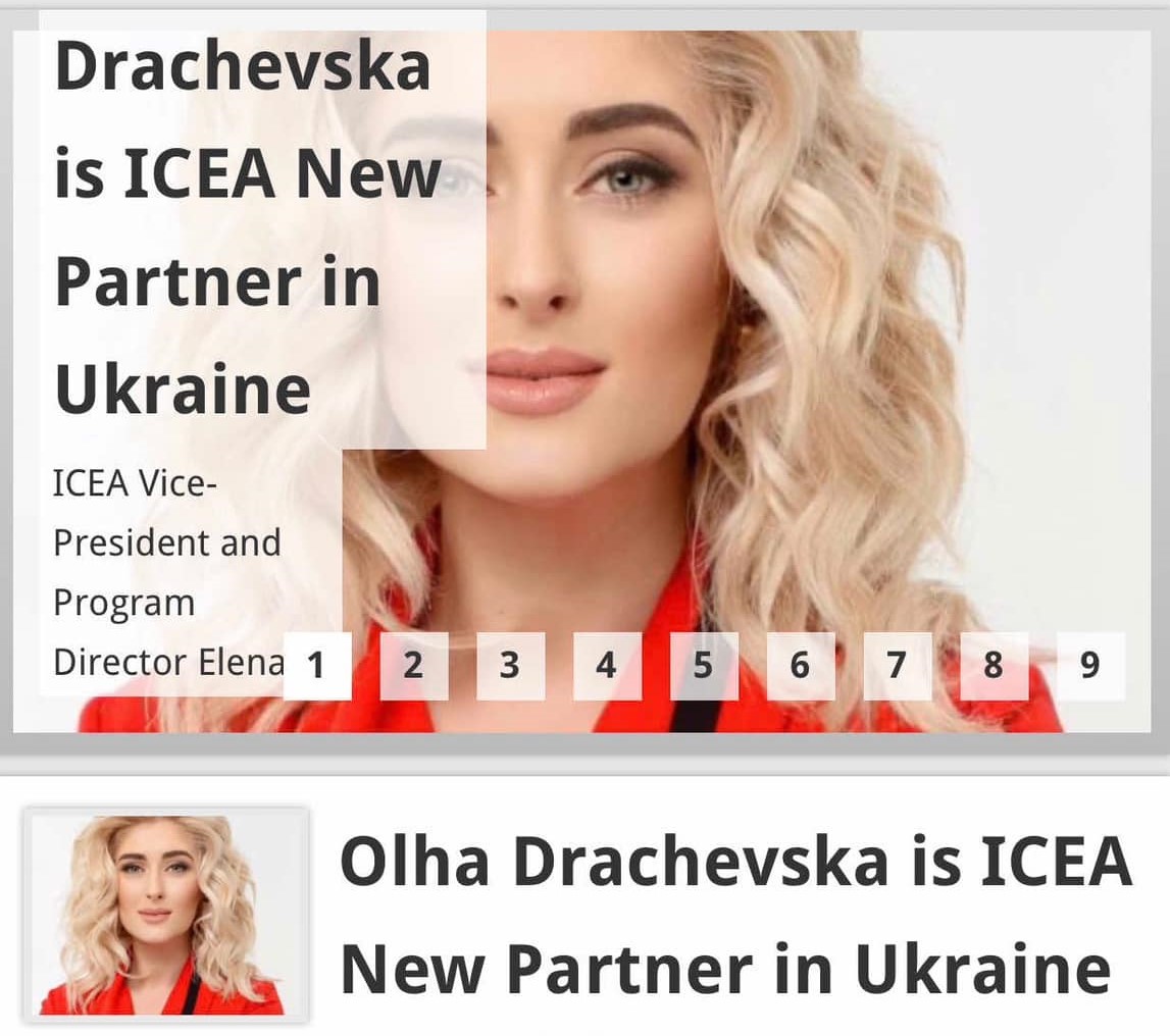 Раді повідомити, що Засновниця та директорка Юридичної компанії «Інколанс» Ольга Драчевська стала партнером Міжнародної культурно-освітньої асоціації (ICEA)!