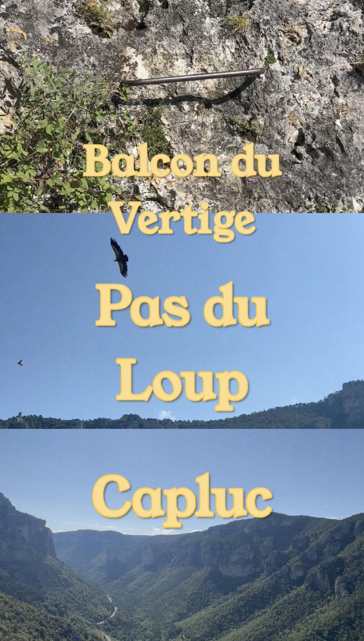День 7 — Каньйони, Balcon du Vertige та Pas du Loup!