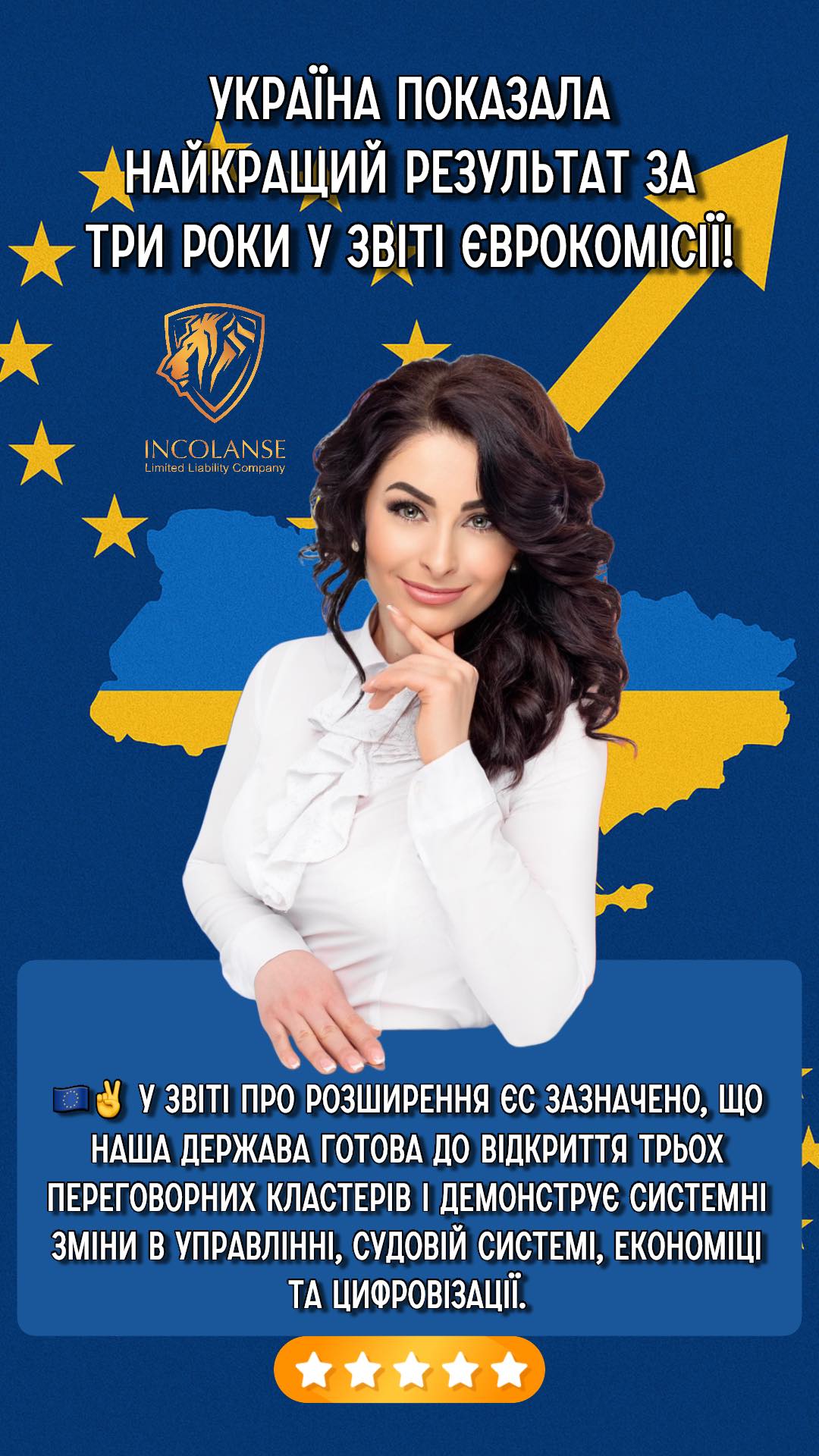 Україна показала найкращий результат за три роки у звіті Єврокомісії!