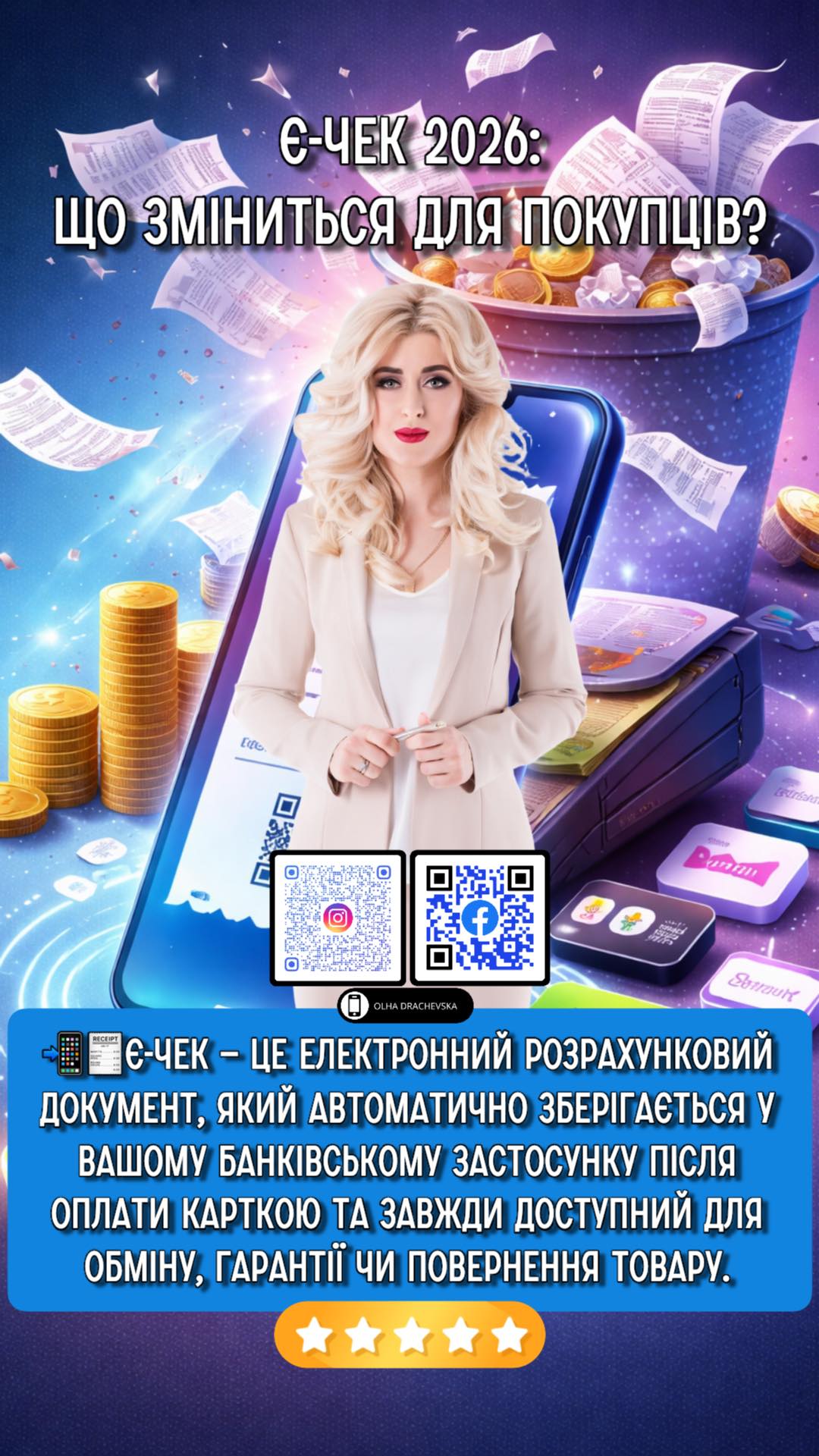 Є-Чек в Україні: що зміниться для покупців та для бізнесу.